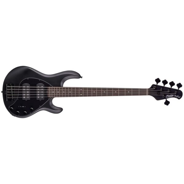 Sterling by Music Man StingRay5 HH - Stealth Black w/ Gig Bag
