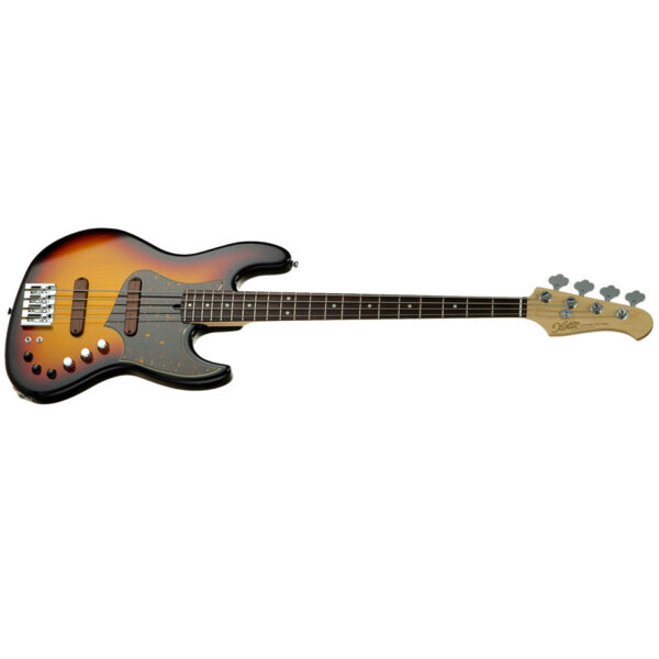 Xotic XJ-1T 4-String Bass - Rosewood, 3-Tone Sunburst