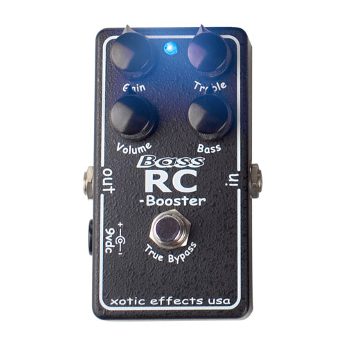 Xotic Bass RC Booster - True Bypass EQ Boost Pedal