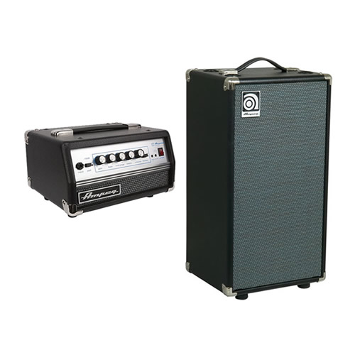 Ampeg Micro-VR Head & SVT-210AV 2x10 Cab Stack