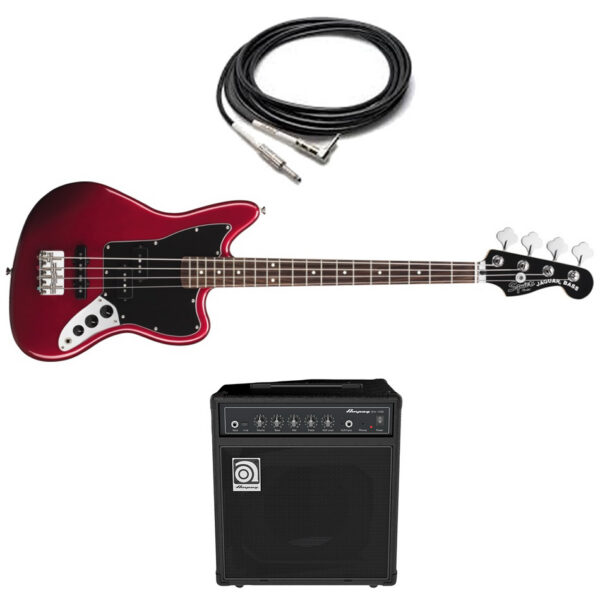 Squier Vintage Modified Jaguar Bass Special SS + Ampeg BA108 Bundle