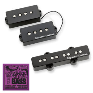 Seymour Duncan SPB-2/SJB-2B Hot PJ Set + Free Slinky Strings