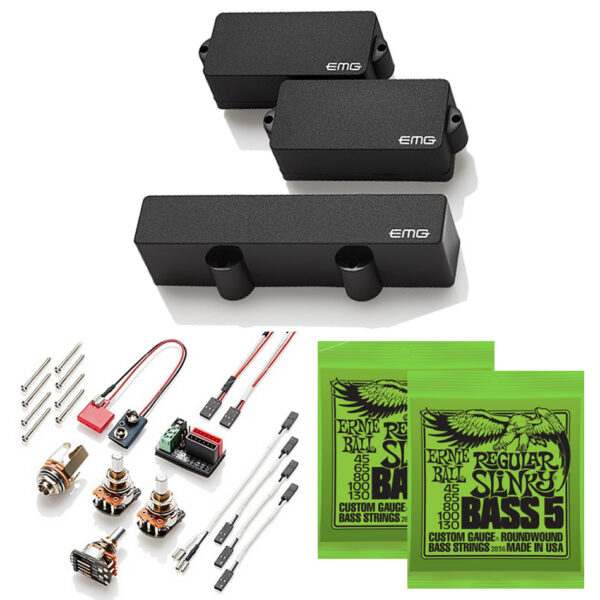 EMG P5J Active Pickup Set - 5-String P/J Bass