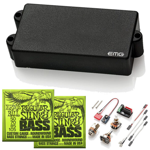 EMG MMCS Music Man Bass Pickup Set + Free EB 2221 Strings